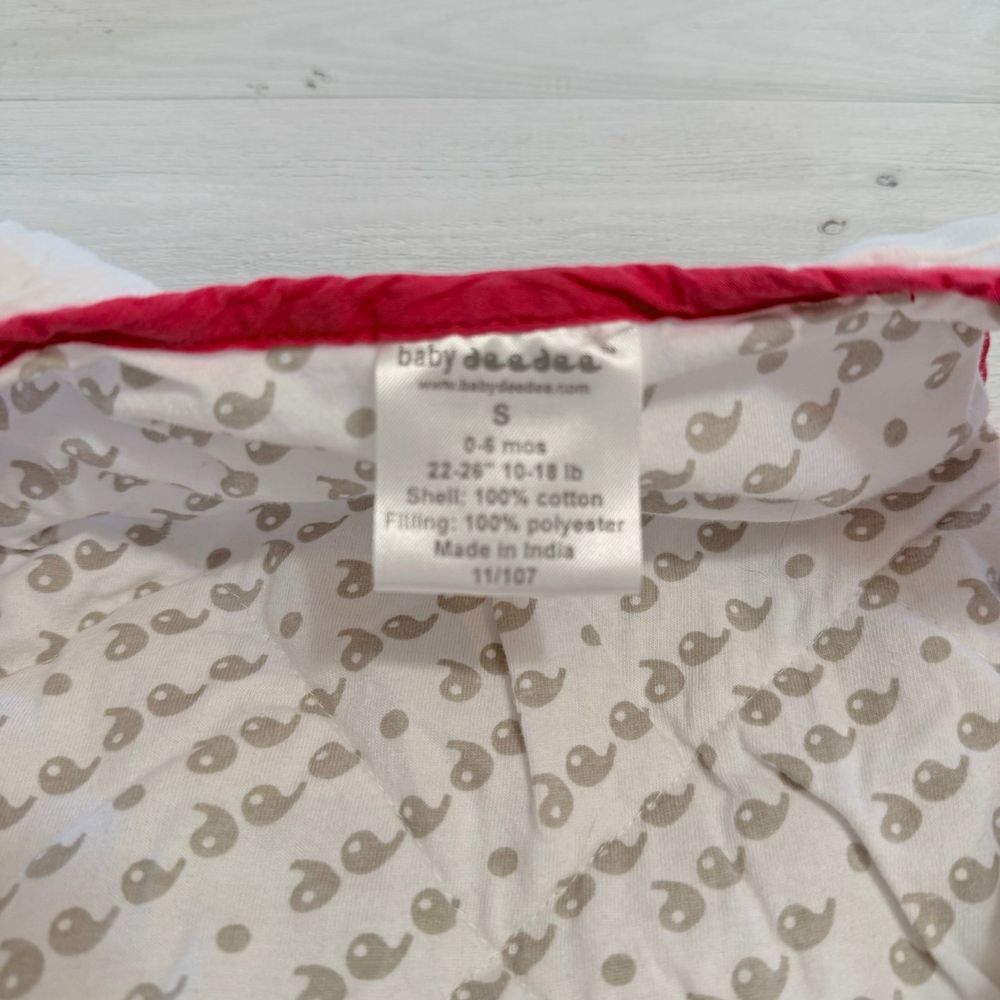 Baby Deedee Sleep Nest Sleeping Sack white 0-6‎ months - Picture 5 of 6